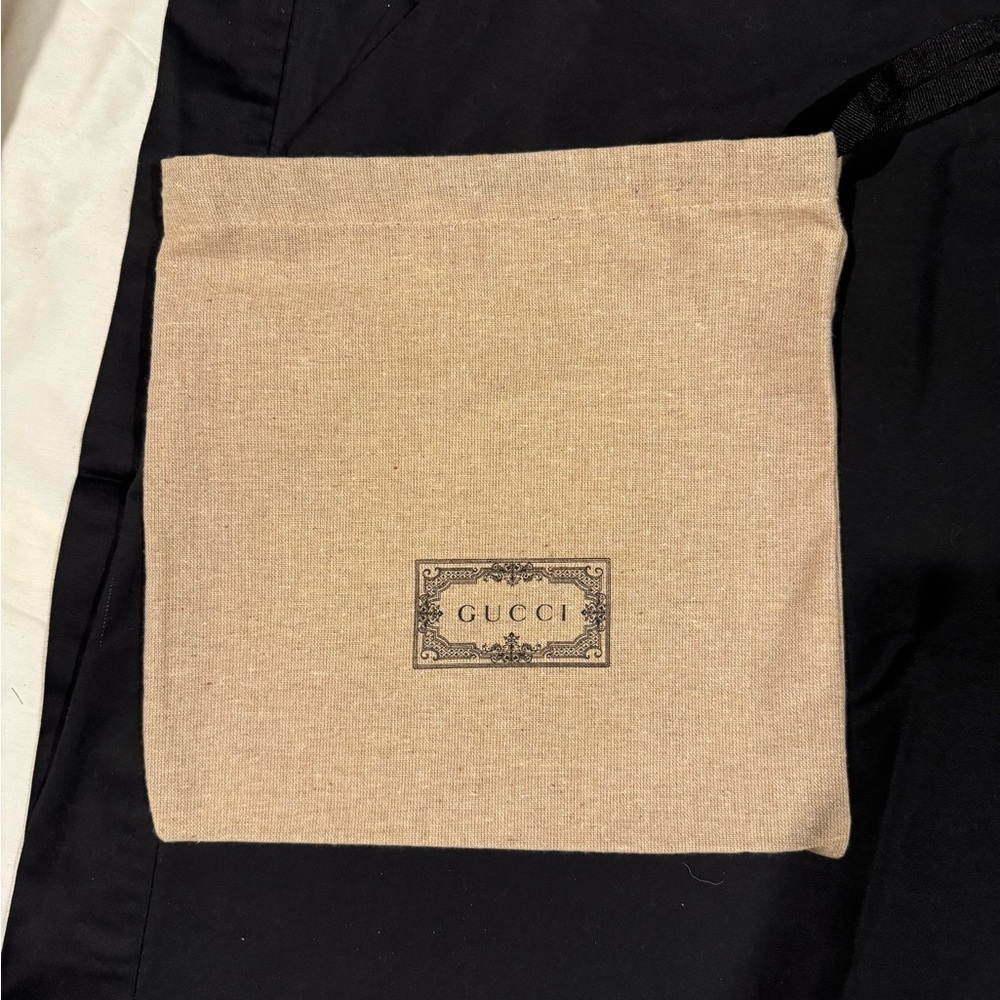 Gucci drawstring bag
